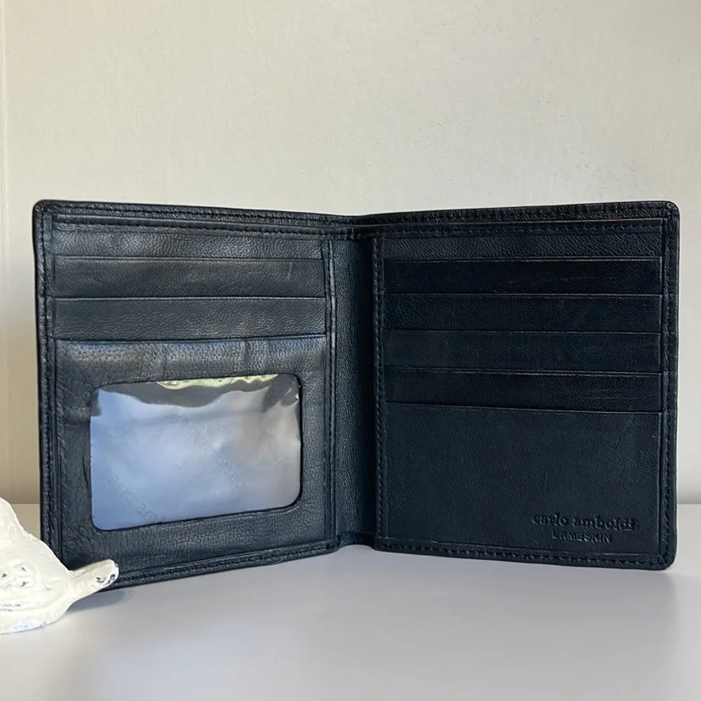 Carlo Amboldi Lambskin Men’s Wallet